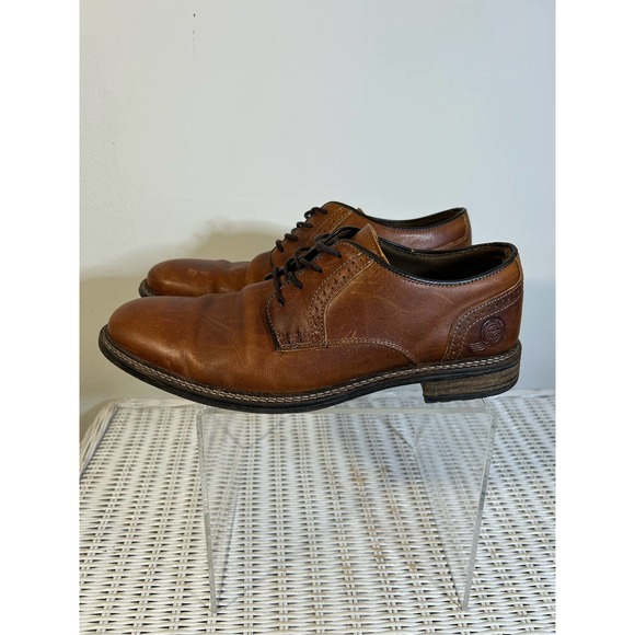 Bull Boxer Men’s Handmade in Portugual Brown Learher Oxfords Size 10 main image 10